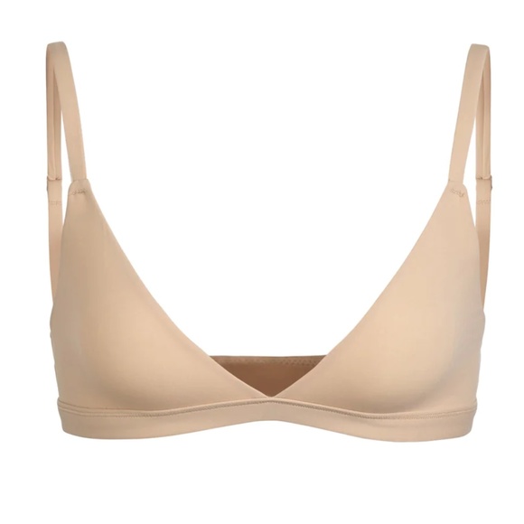 SKIMS - Fits Everybody Triangle Bralette | Size: X-SMALL | Color: CLAY | NWT/NEW - Picture 4 of 9
